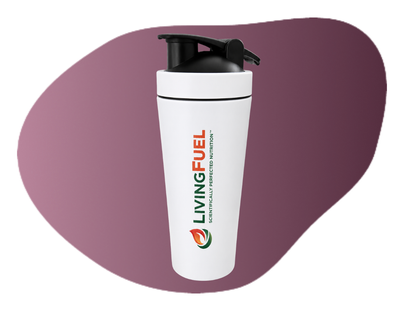 LivingFuel Premium Stainless Steel Shaker Cup – 24oz