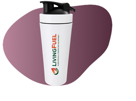 LivingFuel Premium Stainless Steel Shaker Cup – 24oz